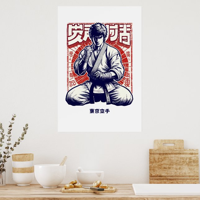 Poster Tokyo Karate  (Cozinha)