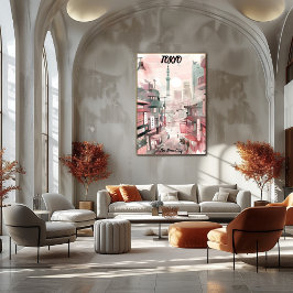 Póster Tokyo: La Ciudad de Neón