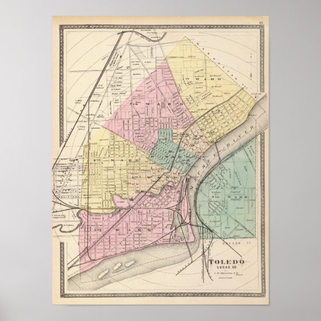 Póster Toledo, Ohio 2 (Frente)