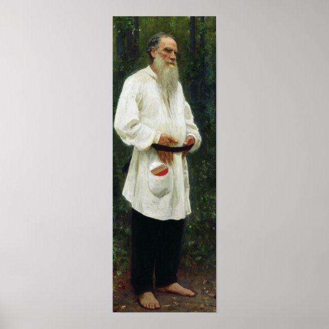 Póster Tolstoi 1901 (Frente)