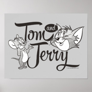 Póster Tom And Jerry Tom And Jerry Looking Sweet