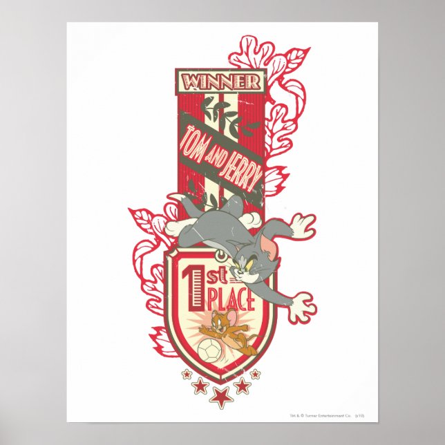 Póster Tom e Jerry 1rua Place 1 (Frente)