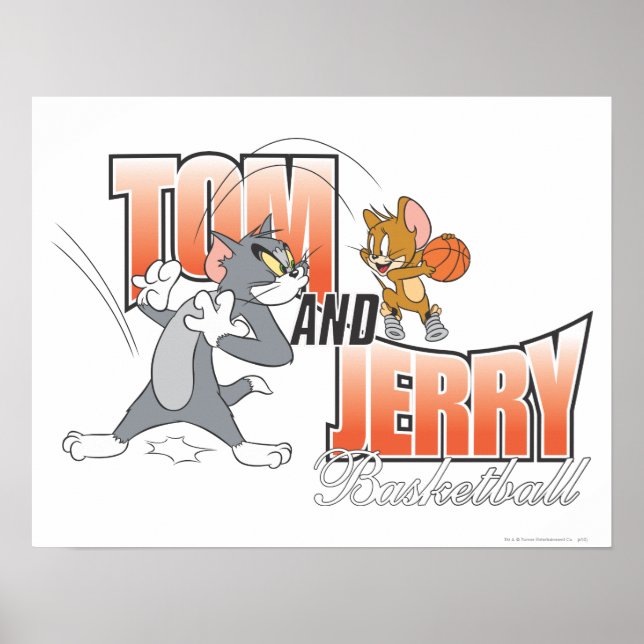 Póster Tom e Jerry Basbol 3 (Frente)