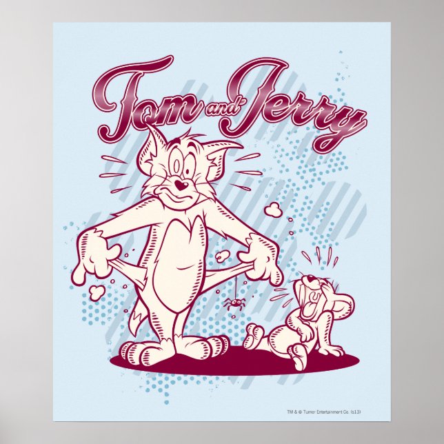 Póster Tom e Jerry Broke (Frente)