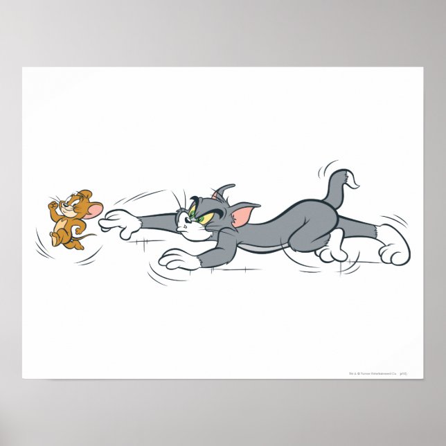 Póster Tom e Jerry Chase (Frente)