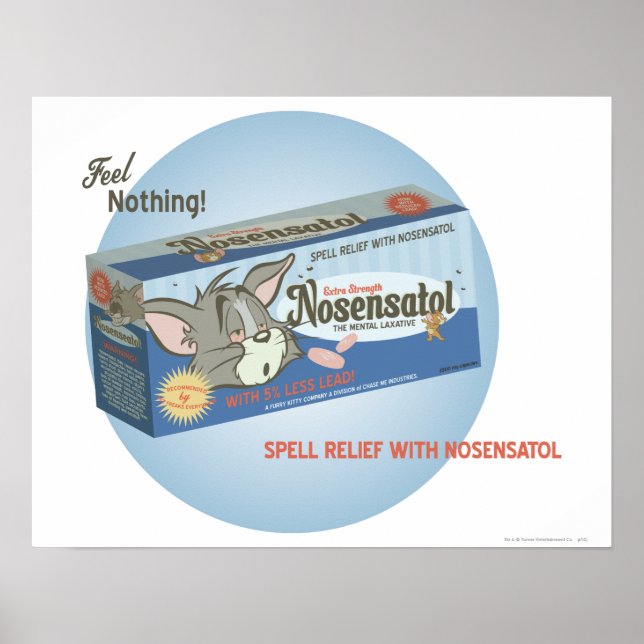 Póster Tom e Jerry Nosensatol 2 (Frente)