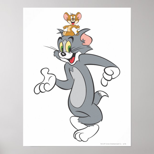 Poster Tom e Jerry Pair (Frente)