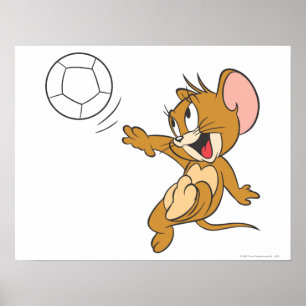 Poster Tom e Jerry Soccer (Futebol) 1