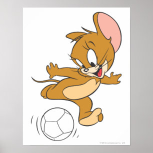Póster Tom e Jerry Soccer (Futebol) 2
