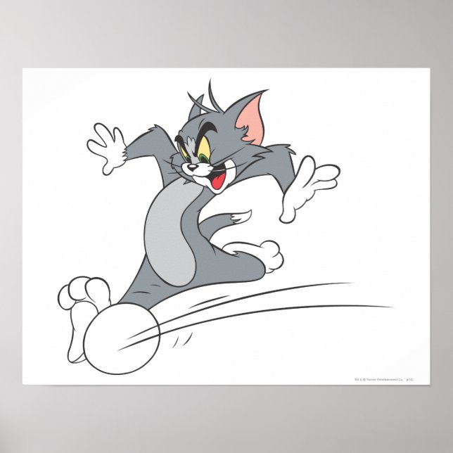 Póster Tom e Jerry Soccer (Futebol) 3 (Frente)