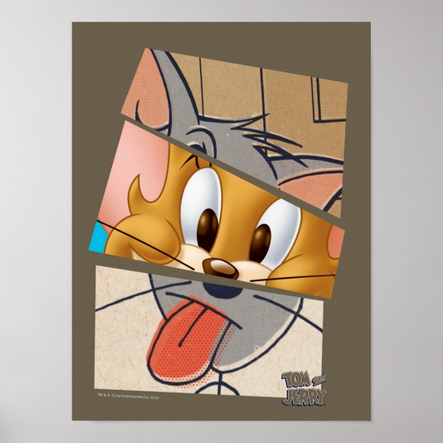 Póster Tom E Jerry | Tom E Jerry Mashup (Frente)