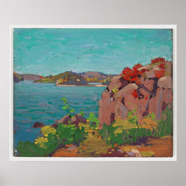 Poster Tom Thomson Canadian Painting Primavera Lake Poste (Frente)