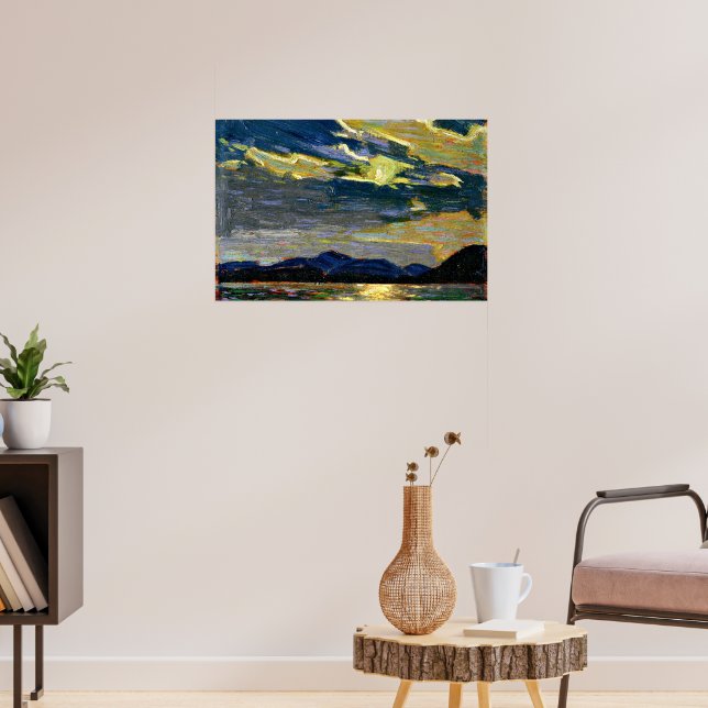 Poster Tom Thomson - Luar de Verão Quente (Sala de Estar 3)
