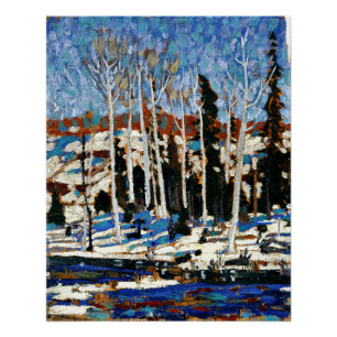 Póster Tom Thomson - Março