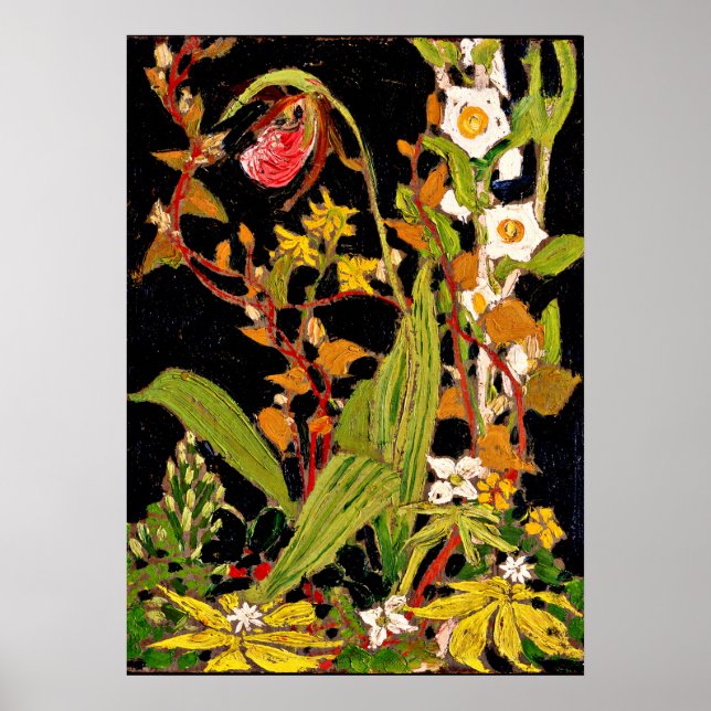 Poster Tom Thomson - Mocasiin Flower (Frente)