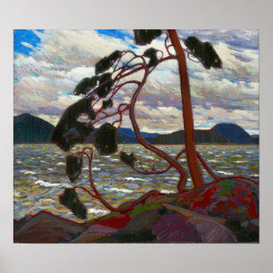 Poster Tom Thomson o vento ocidental