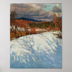 Poster Tom Thomson Painting Algonquin Park Ontario