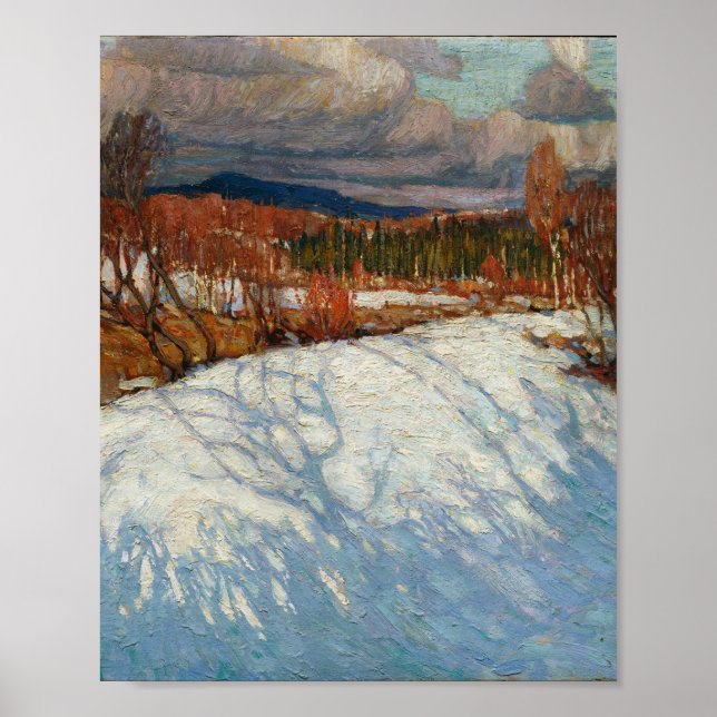 Poster Tom Thomson Painting Algonquin Park Ontario (Frente)