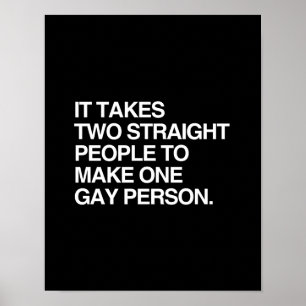 PÓSTER TOMA DUAS PESSOAS RETAS PARA FAZER UM PERSO ALEGRE