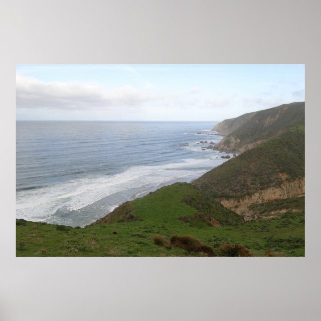 Poster Tomales Point em Point Reyes National Seashore (Frente)