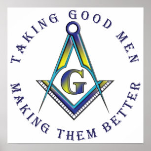 Poster Tomando bons homens