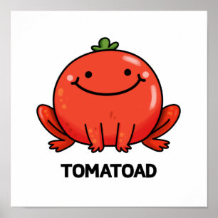 Poster Tomatê De Tomate De Cubo Arado