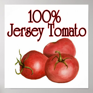 Póster Tomate do jérsei