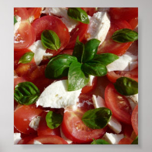 Póster Tomate e Mozzarella Salad