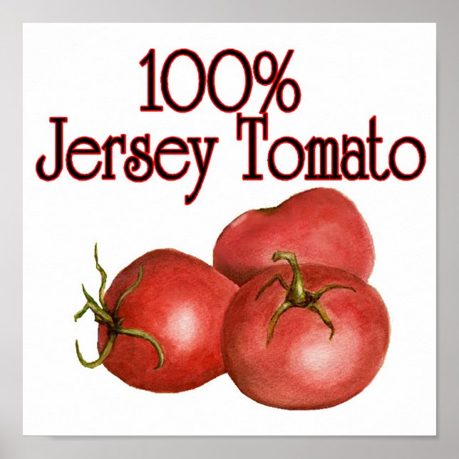 Póster Tomate Jersey (Frente)