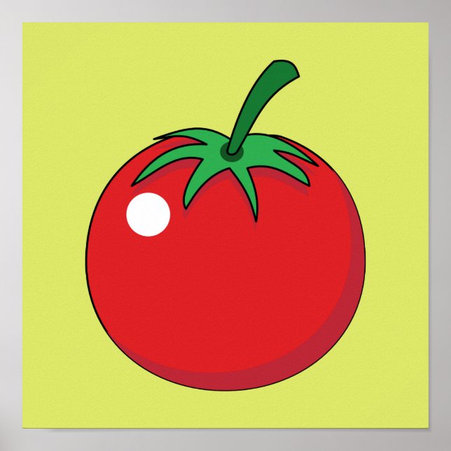 Poster Tomate Vermelho (Frente)