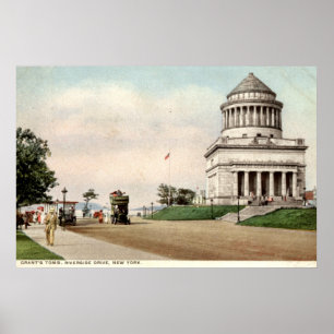 Poster Tomb de Grant's 1912, Riverside Drive, Nova Iorque
