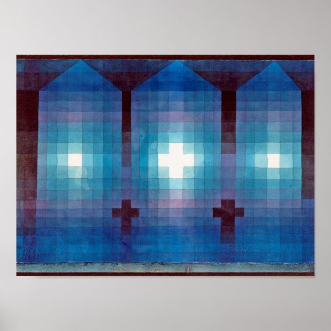 Poster Tomb em Três, Klee (Frente)