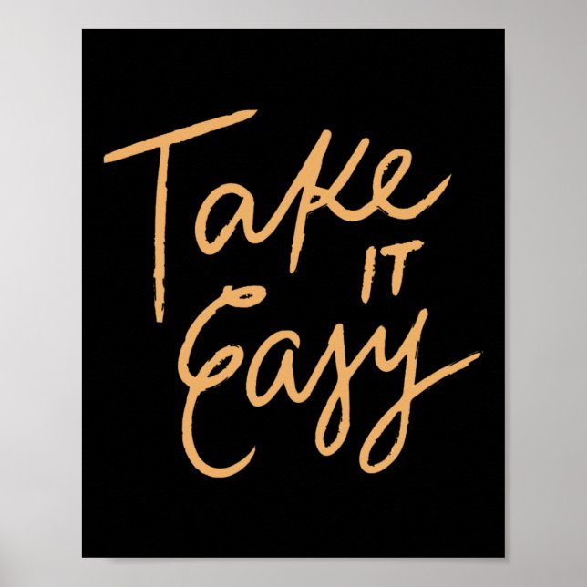 Poster Tome calma (Frente)