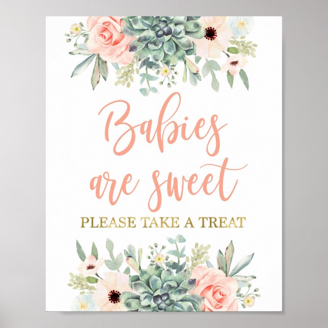 Poster Tome um sinal de suculência (Frente)