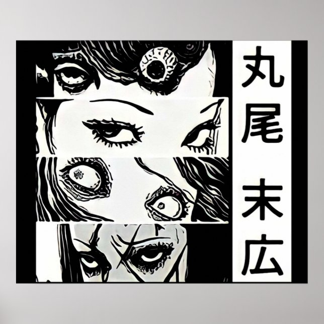 Poster Tomie Junji Ito (Frente)