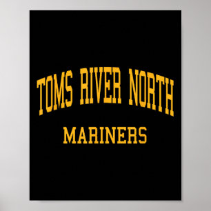 Poster Toms Rio Norte Segundo grau Hs Rio Nj Retr