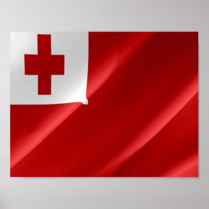 Poster Tonga - Sinalizador de onda -