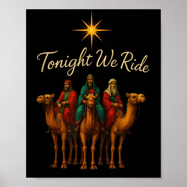 Poster Tonight We Ride  (Frente)