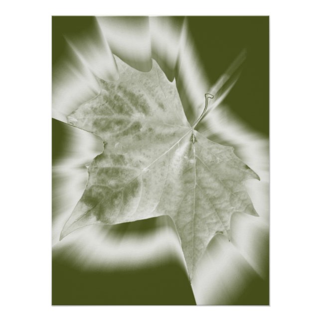 Póster tons de verde (Frente)