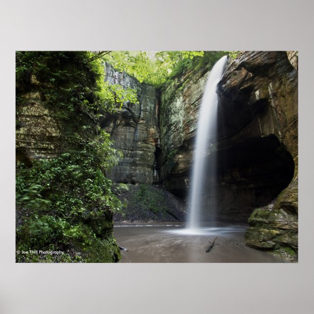 Poster Tonti Canyon - Starved Rock State Park (Frente)