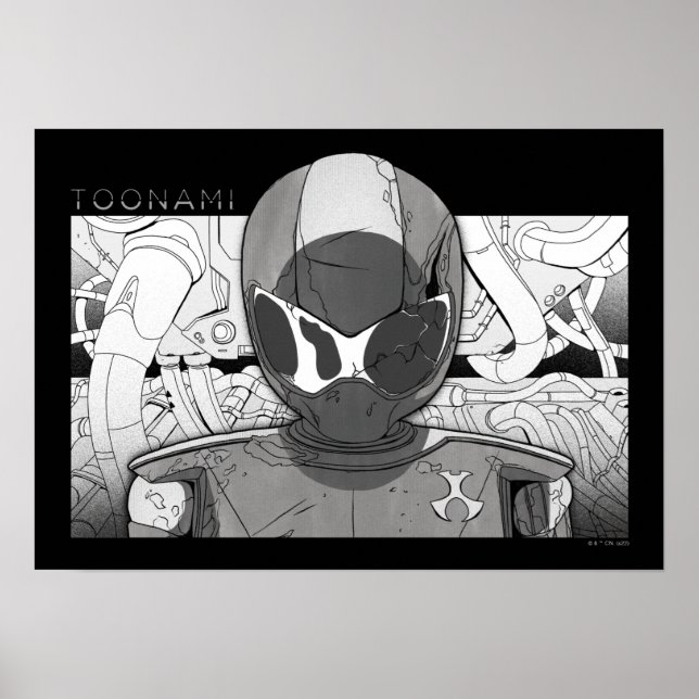 Poster Toonami TOM 5 Counter-Down Pára-choque (Frente)