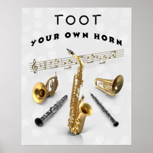 POSTER TOOT SEU PRÓPRIO CHIFRE