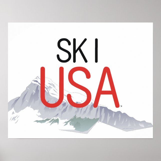 Póster TOP Ski USA (Frente)