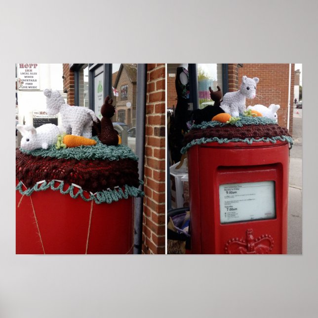 Poster Tópicos da caixa de posto. (Frente)