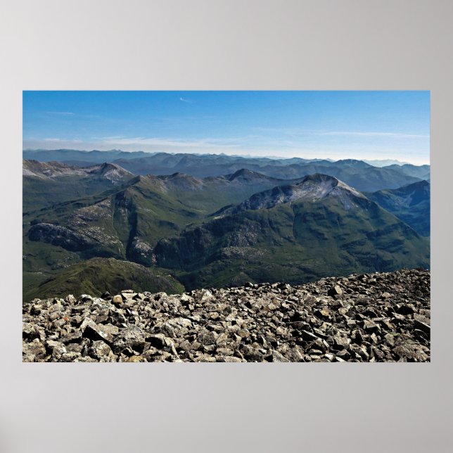 Poster Topo da Escócia (Frente)