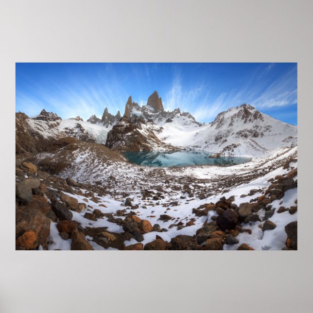 Póster Topo De Fitz Roy (Frente)