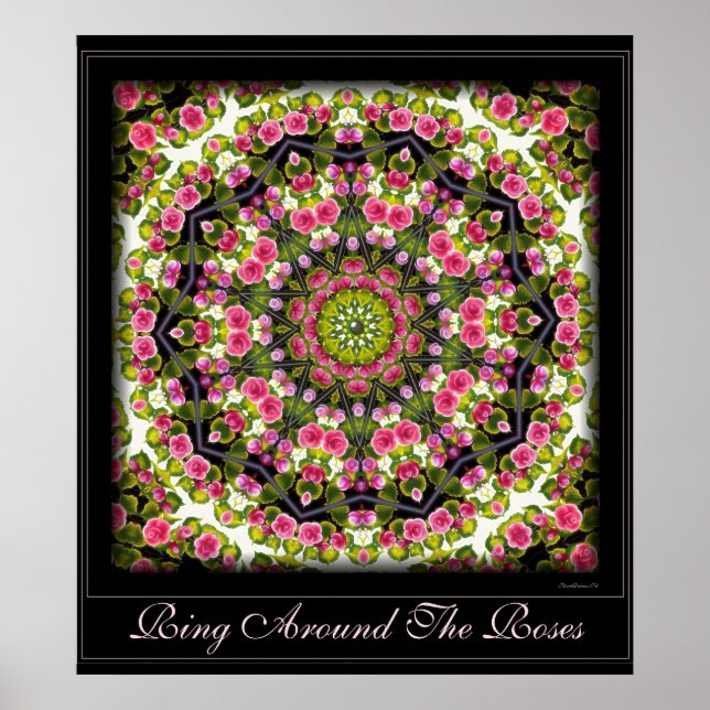 Póster Toque Ao Redor Das Rosas. Pôster (Frente)