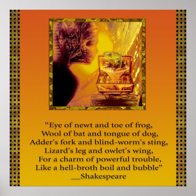 Póster Toque de sapo (Frente)