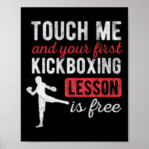 Poster Toque em Mim e Sua Primeira Aula de Kickboxing é G