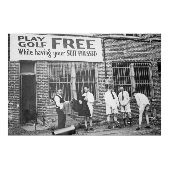 Póster Toque Sem Golfe (Enquanto Tem Seu Fato Preso) (Frente)